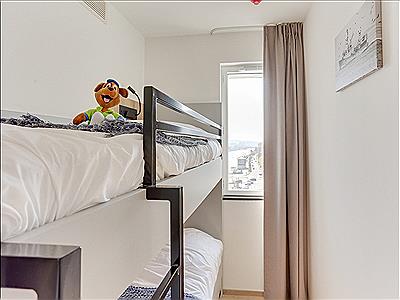 Family suite for 6 people with 2 bedrooms and balcony