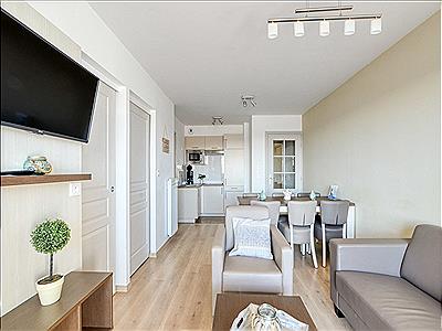 Apartment for 6 people (2 adults - 4 children) with balcony